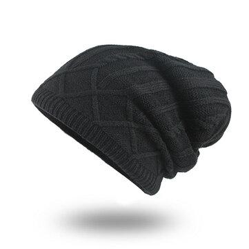 Bonnet en velours de laine