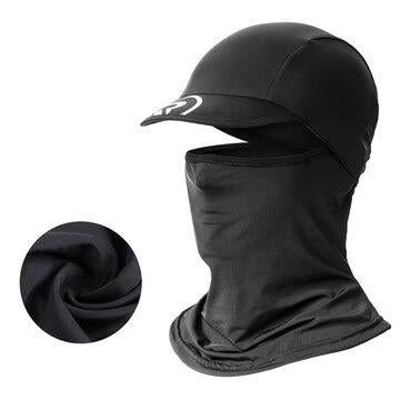 Écran solaire plein visage été glace casquettes de soie glace mâle extérieur bavoir moto équitation chapeau de pêche