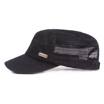 Casquette plate en maille