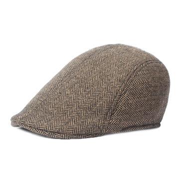 Casquette béret rétro en coton
