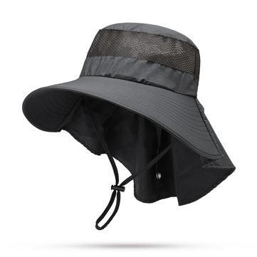 Chapeau grand seau à visière d'été Brime