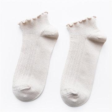 Regarder chaussettes respirantes tube moyen en coton