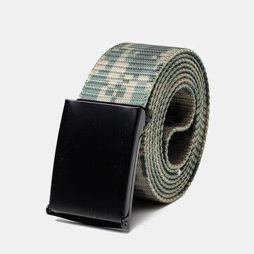Ceinture militaire en alliage sport militaire de 160CM à rayures Nylon
