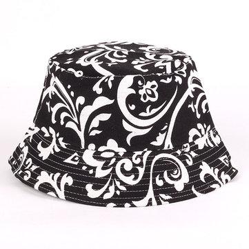 Chapeau de soleil de visière florale multicolore Chapeau de pêcheur