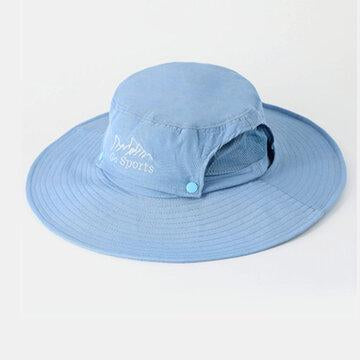 Chapeau de soleil d'alpinisme à écran solaire extérieur