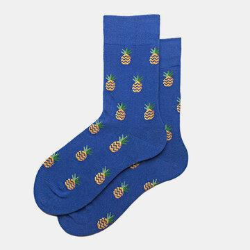 Chaussettes Tide Fruit Ananas Chaussettes tendance en coton Street