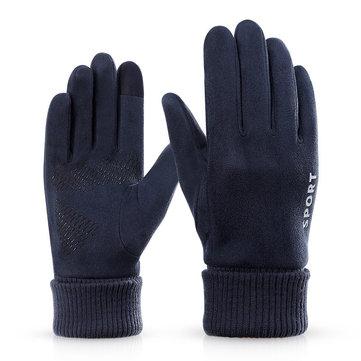 Gants en daim antidérapants à écran tactile
