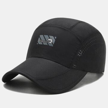 Casquette de baseball respirante à séchage rapide et à l'épreuve du soleil