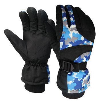 Thick, warm and waterproof non-slip gloves