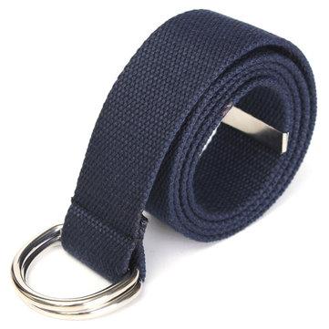 Ceinture ajustable unisexe en toile avec ceinture en toile ajustable unisexe