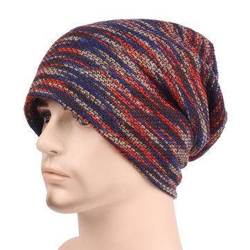Waves Stripe Print Beanies Chapeau
