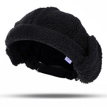 Chapeau d'agneau chaud sans cachemire