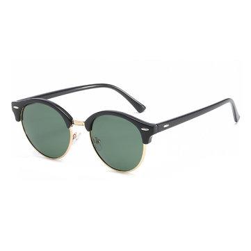 Fashion Vintage UV400 Outdoor Shades Retro Lunettes de soleil rondes