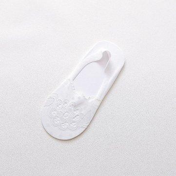 Chaussettes invisibles d'été en dentelle