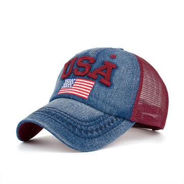 Chapeau de papa drapeau américain, casquette de baseball patriotique