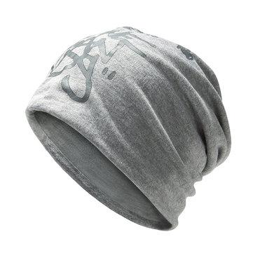 Mens unisexe lettre bonnet impression bonnet casual chapeaux élastiques de sport de skullies hip-hop chaud