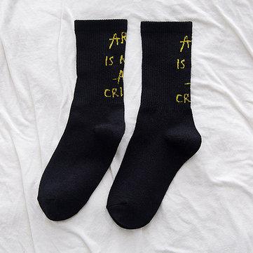 Letters Warm Custom Chaussettes chaussettes