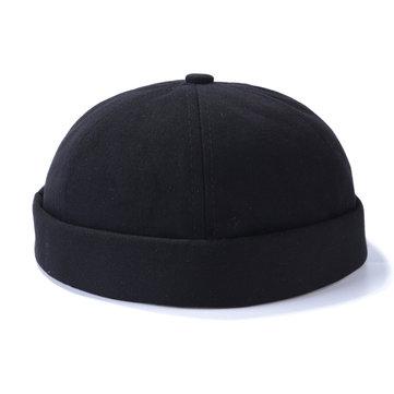 Chapeau calotte rétro sans bord