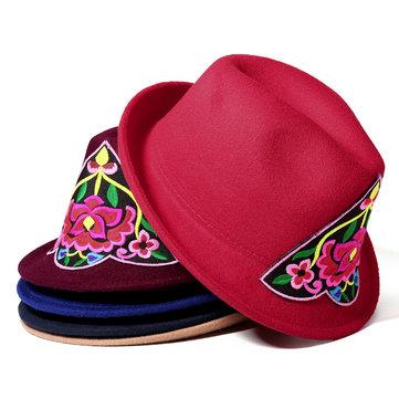 Embroidered travel hat
