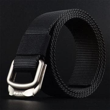 Ceinture Nylon Respirant Avec Boucle Double Courroie De Loisir Durable Pour Sport Extérieur