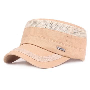 Chapeau en maille plate avec capuchon en mailles pour store respirant