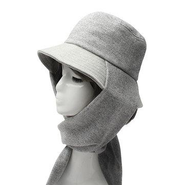 Écharpe chaude chapeau de pêcheur