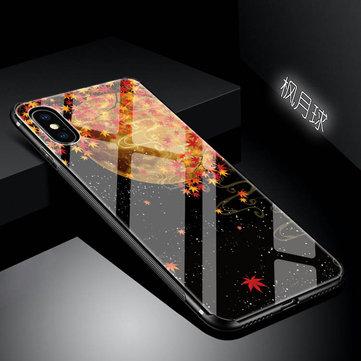 Verre de coquille de téléphone en verre trempé peint