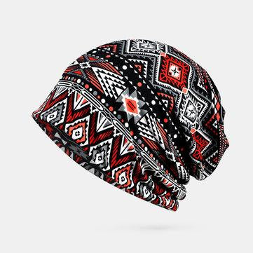 Casquette à double usage Casquettes personnalisées à motif géométrique