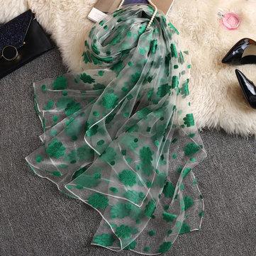 Soft Foulard en soie synthétique de qualité