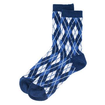 Chaussettes à aiguilles grossières de style ethnique rétro
