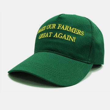 Nouveau chapeau d'élection de mode chapeau de casquette de baseball chapeau vert Trump