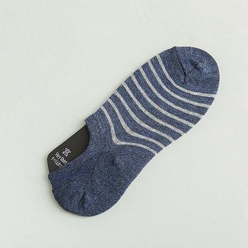 Chaussettes invisibles à rayures