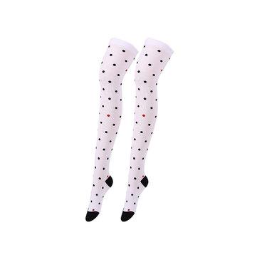 Chaussettes hautes petites étoiles Love Dot Chaussettes fines et minces sur chaussettes