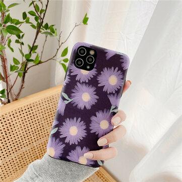Étui de téléphone violet Daisy Étui de téléphone fleur