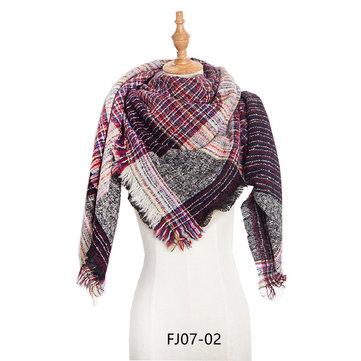 Nouvelle soies fine écharpe carrée dames couverture rose écharpe épaissie écharpe châle