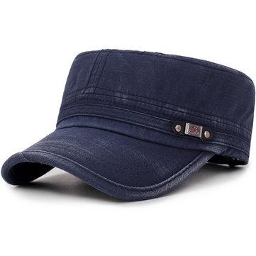 Bonnets plats en coton pour pare-soleil