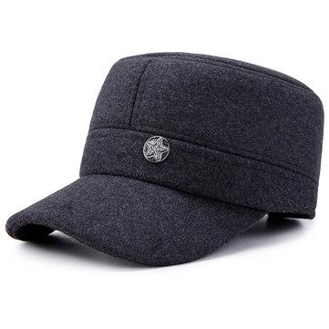 Casquette plate en coton sauvage