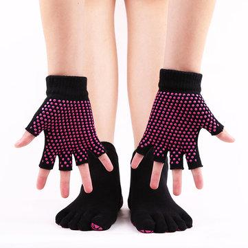 Gants pour chaussettes de sport antidérapantes Yoga