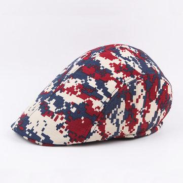 Béret en coton camouflage