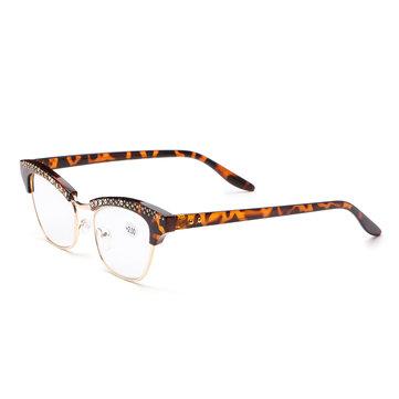 Cat Eye Diamond Resin Full Frame Lunettes de lecture confortables