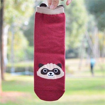Chaussettes stéréo de bonneterie de coton animal de chaussettes mignonnes de bande dessinée