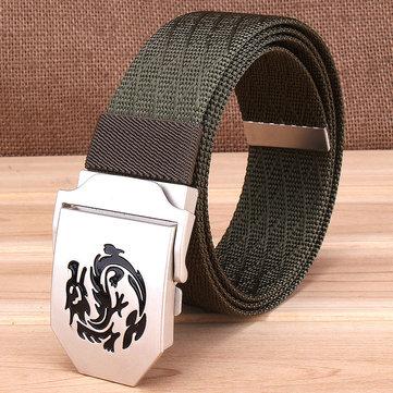 Nylon Ceintures tactiques militaires à boucle lisse en alliage