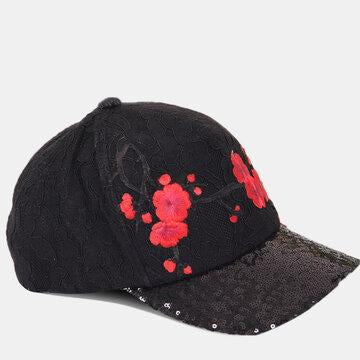 Chapeau brodé de style ethnique chapeau de baseball féminin
