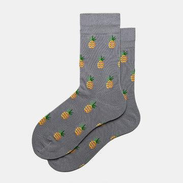 Chaussettes Tide Fruit Ananas Chaussettes tendance en coton Street