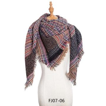 Nouvelle soies fine écharpe carrée dames couverture rose écharpe épaissie écharpe châle