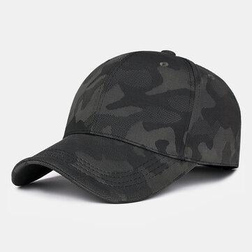 Casquette de golf ajustable avec pare-soleil camouflage