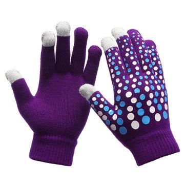 Gants mignons chauds d'écran tactile d'hiver