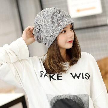 tricot Découpe Casquettes Fleurs Bonnet En Relief