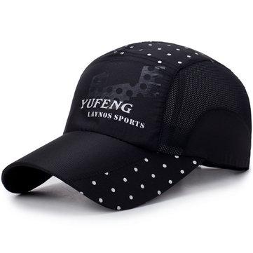 Casquette de baseball respirante d'été à séchage rapide