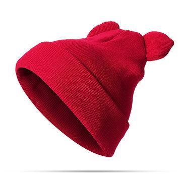 Mickey Tricot solide Skullies Beanie Cap